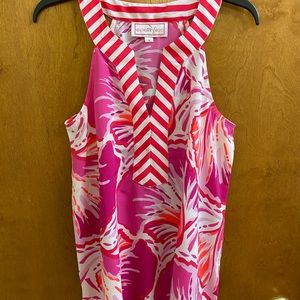 Southern Frock. Hand painted fabric. Designer. Size Medium